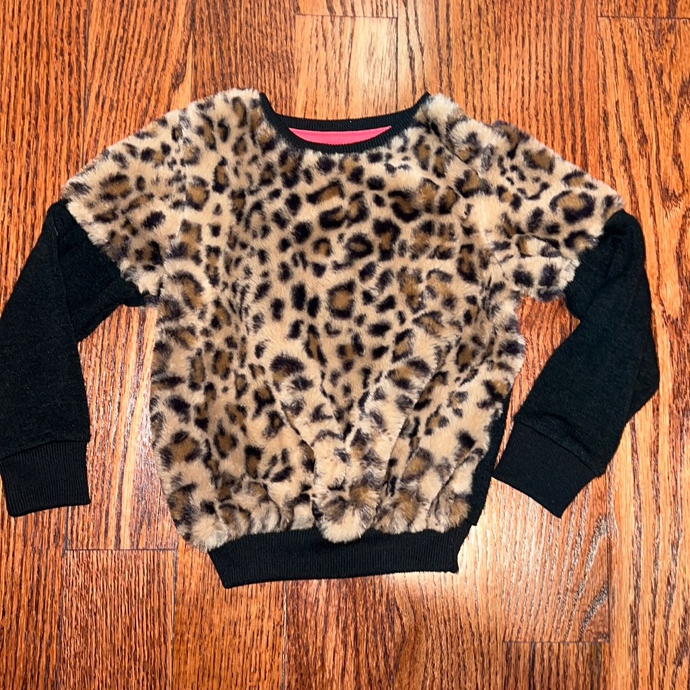 Super cute Andy & Evan faux fur sweater size 2T